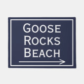 Goose Rocks Beach Doormat Deurmat (Voorkant)