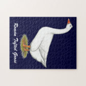 Goose Roman Tufted Legpuzzel (Horizontaal)