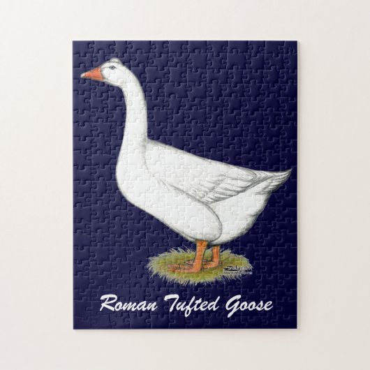 Goose Roman Tufted Legpuzzel (Verticaal)