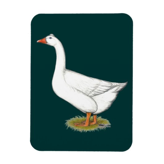 Goose Roman Tufted Magneet (Verticaal)
