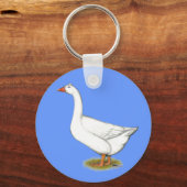 Goose Roman Tufted Sleutelhanger (Voorkant)