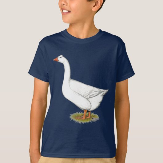 Goose Roman Tufted T-shirt (Voorkant)