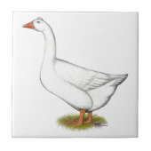 Goose Roman Tufted Tegeltje (Voorkant)