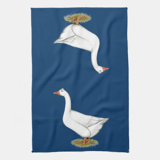 Goose Roman Tufted Theedoek (Verticaal)