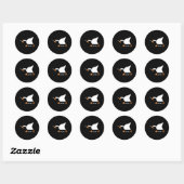 Goose Ronde Sticker (Vel)