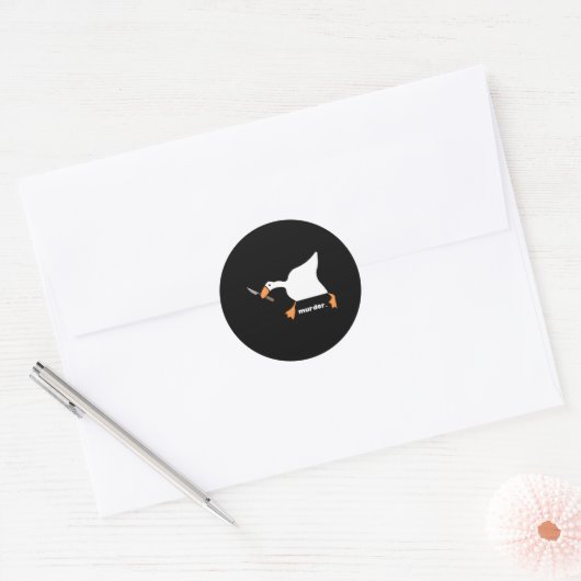 Goose Ronde Sticker (Envelop)