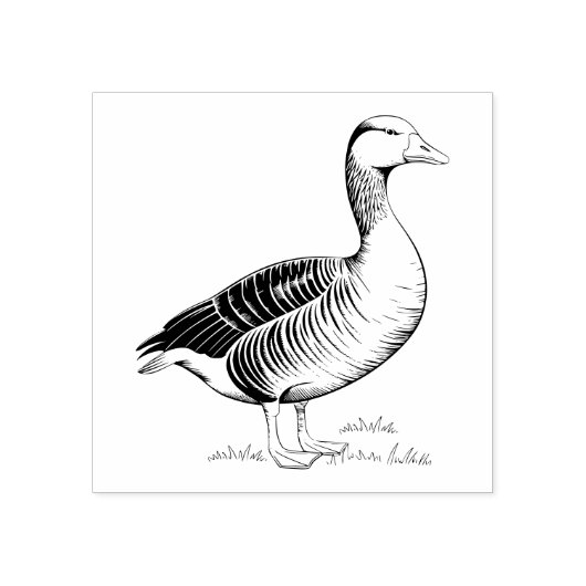 Goose Rubberstempel (Afrduk)