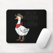 Goose Silly On The Loose Cowboy Funny Animal Men W Muismat (Met muis)