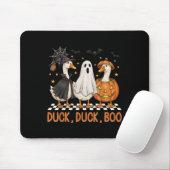Goose Spooky Seizoen Halloween Duck Duck Boo Manne Muismat (Met muis)