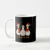 Goose Squad Christmas Light Rendier Crew Xmas Mat Koffiemok (Links)