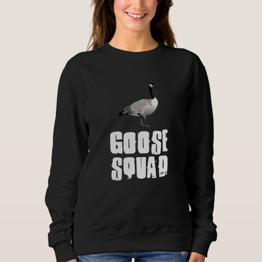 GOOSE Squad Koele Dierlijke Ganzen Trui (Voorkant)
