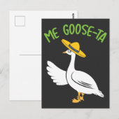 Goose-Ta Funny Mexican Spaans Goose Pun Briefkaart (Voorkant / Achterkant)