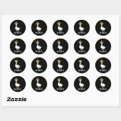 Goose Ta Mexicaans Spaans Goose Pun Ronde Sticker (Vel)