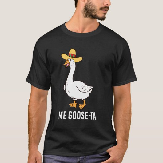Goose Ta Mexicaans Spaans Goose Pun T-shirt (Voorkant)