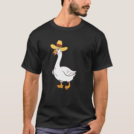 Goose Ta Mexican Goose Puns T-shirt (Voorkant)