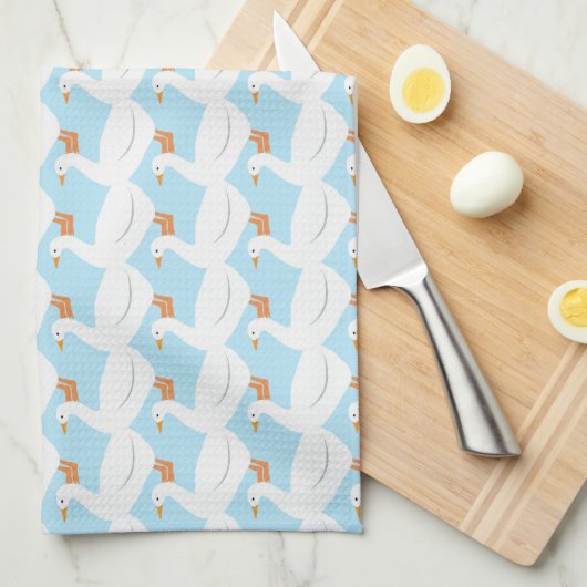 Goose Tea Towel Theedoek (Quarter Fold)