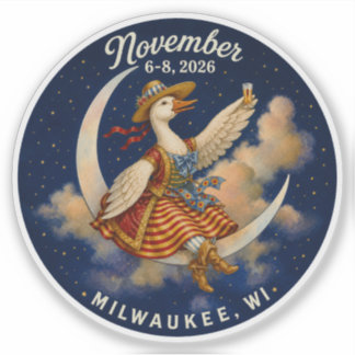 Goose the Band Sticker- Milwaukee 2026 - Herfst To Sticker