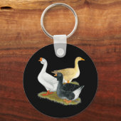 Goose Trio Sleutelhanger (Voorkant)