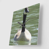 Goose Vierkante Klok (Hoek)