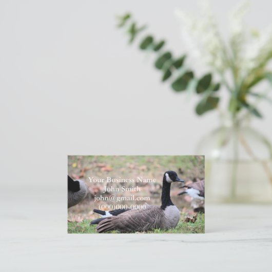 Goose Visitekaartje (Staand voorkant)
