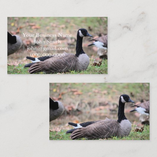 Goose Visitekaartje (Voorkant / Achterkant)