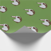 Goose Waterhowl Bird Cadeaupapier (Hoek)