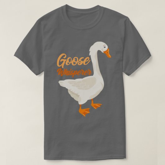 Goose Whisperer Bird Geese T-shirt (Design voorkant)