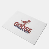 Goose Whisperer for farmer goose breeding Deurmat (Schuin)