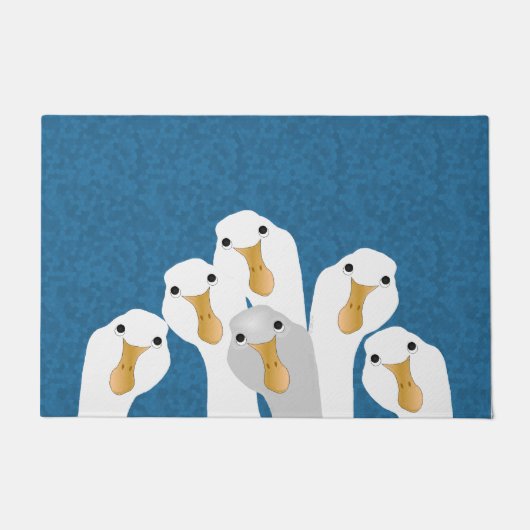 Goose Who Doormat Deurmat (Voorkant)