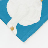 Goose Who Fleece Blanket Deken (Hoek)