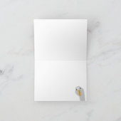 Goose Who Wenskaart Feestdagen Kaart (Binnen)