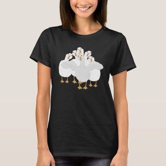 Goose Who Women's T-Shirt (Voorkant)