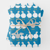 Goose Who Wrapping Papieren Bladen Inpakpapier Vel (In situ)