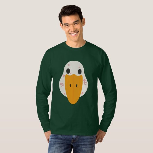 Goose With Pimples Long Sleeve T-Shirt (Voorkant volledig)