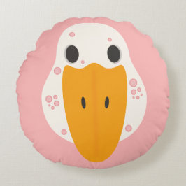 Goose With Pimples Pillow Rond Kussen