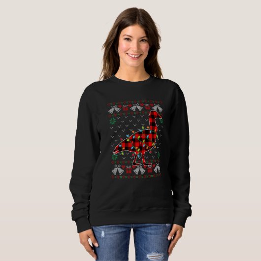 Goose   Xmas Lights Ugly Christmas Sweater (Voorkant volledig)