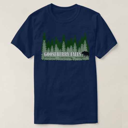 Gooseberry Falls State Park Minnesota North Shore  T-shirt (Design voorkant)