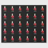 Gooseberry Funny Berry Pun Dark BG Cadeaupapier (Vlak)