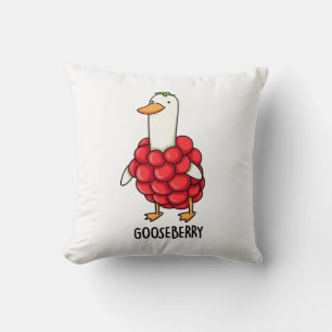 Gooseberry Funny Berry Pun Kussen