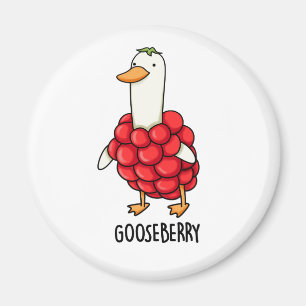 Gooseberry Funny Berry Pun Magneet