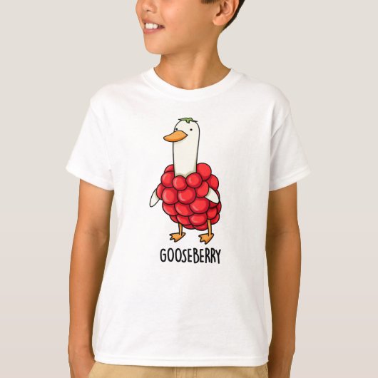 Gooseberry Funny Berry Pun T-shirt (Voorkant)