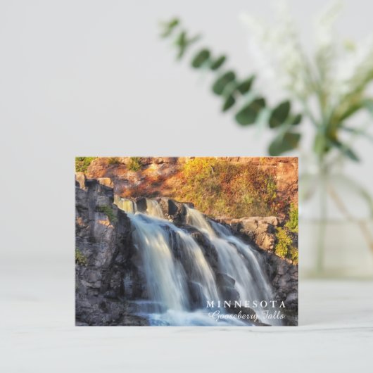 Gooseberry Herfsten Minnesota Briefkaart (Staand voorkant)