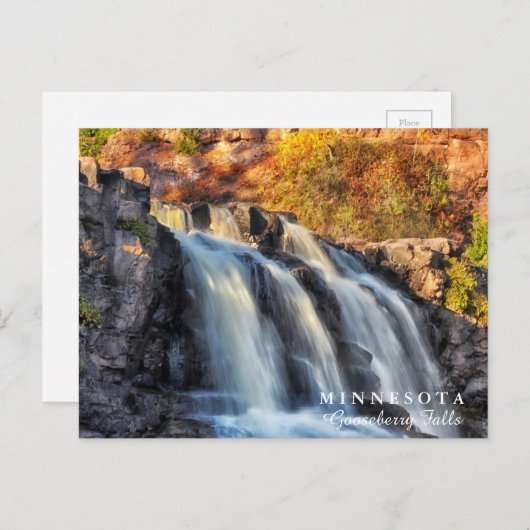 Gooseberry Herfsten Minnesota Briefkaart (Voorkant / Achterkant)