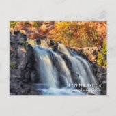 Gooseberry Herfsten Minnesota Briefkaart (Voorkant)