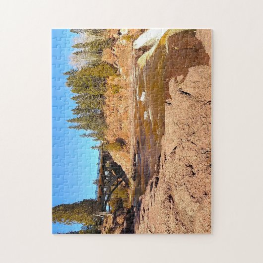 Gooseberry Herfsten Minnesota. Legpuzzel (Verticaal)