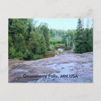 Gooseberry Herfsten, MN USA Briefkaart