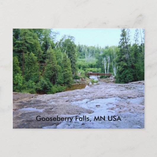 Gooseberry Herfsten, MN USA Briefkaart (Voorkant)