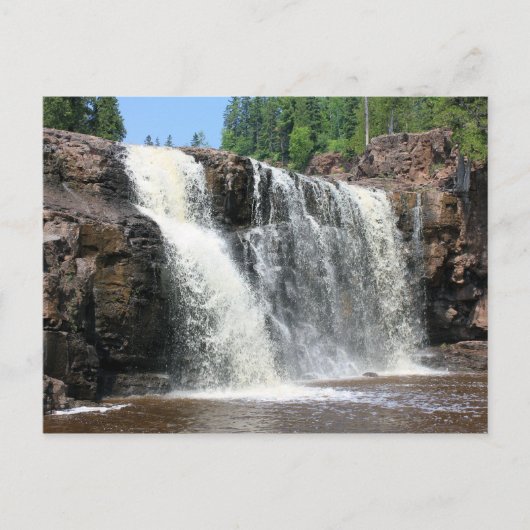 Gooseberry-Herfsten, North Shore, Minnesota Briefkaart (Voorkant)