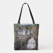 Gooseberry-Herfsten over de canvas tas (Achterkant)