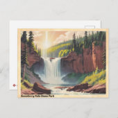 Gooseberry Herfsten State Park  Briefkaart (Voorkant / Achterkant)